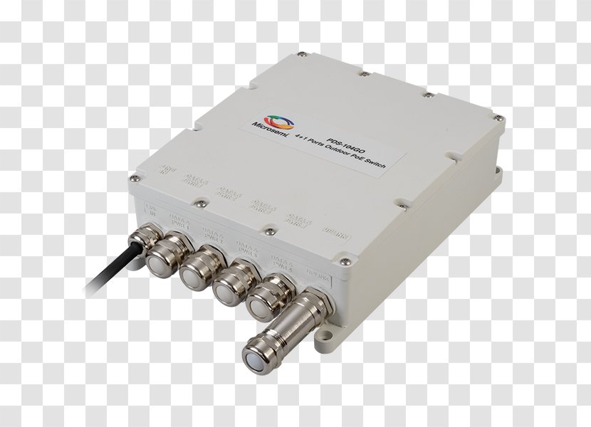 Power Over Ethernet Network Switch RF Modulator Microsemi Electronics - 1000baset Transparent PNG