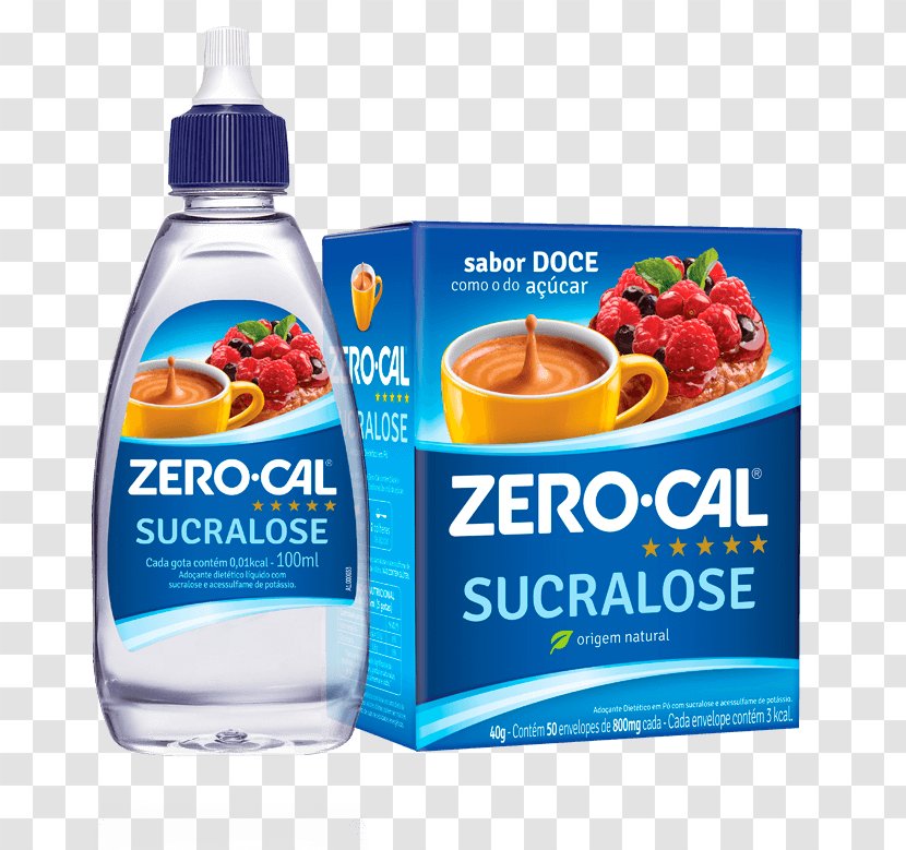 Sugar Substitute Adoçante Zero Cal Sucralose 100ml Zero-Cal Dietary Sweetener - Price Transparent PNG