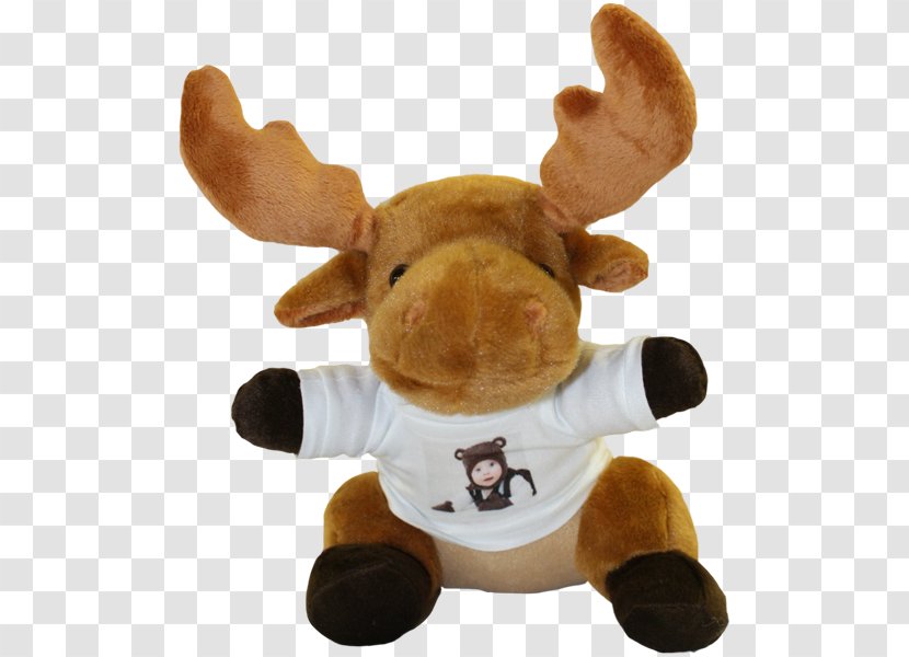 Stuffed Animals & Cuddly Toys Reindeer Plush Bear - Tshirt - Deer Transparent PNG