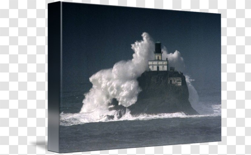 Tillamook Rock Light Battleship Gallery Wrap Destroyer Canvas - Printmaking - Sea Transparent PNG