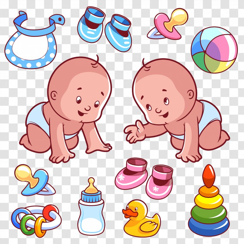 Infant Cartoon Illustration - Poster - Baby Transparent PNG