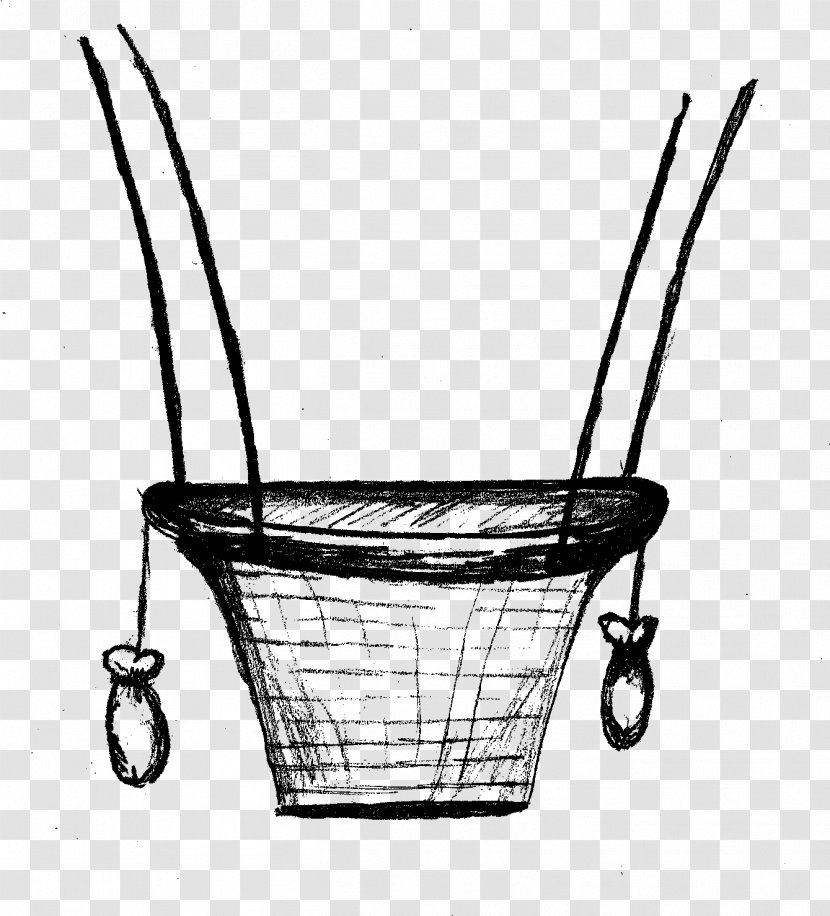Hot Air Balloon Basket Clip Art - Bicycle Accessory - Clipart Transparent PNG