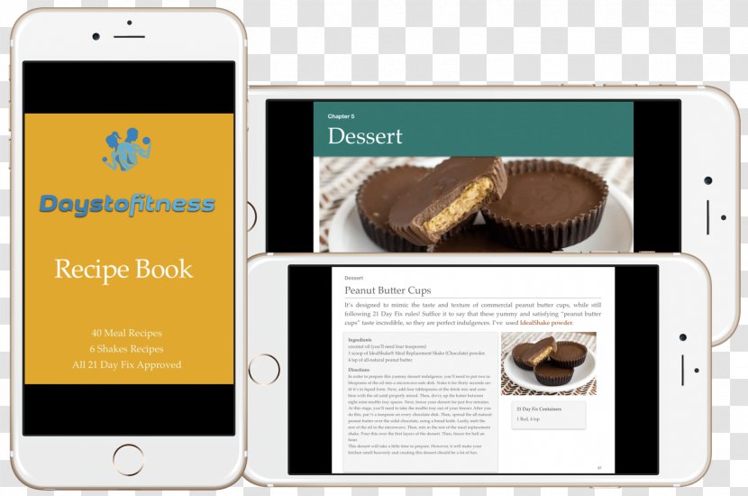 Cookbook Peanut Butter Cup Recipe Wrap - Food - Book Transparent PNG