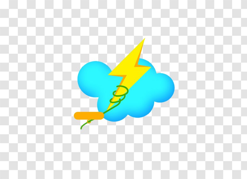 Lightning Cloud Thunder - Clouds Transparent PNG