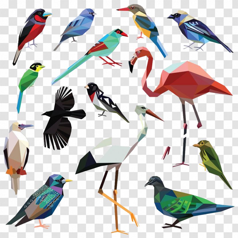 Bird Photography Royalty-free Illustration - Shutterstock - Origami Birds Picture High Definition Free Buckle Material Transparent PNG