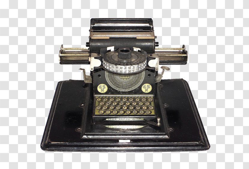 Paper Germany Typewriter Office Supplies Toy Transparent PNG