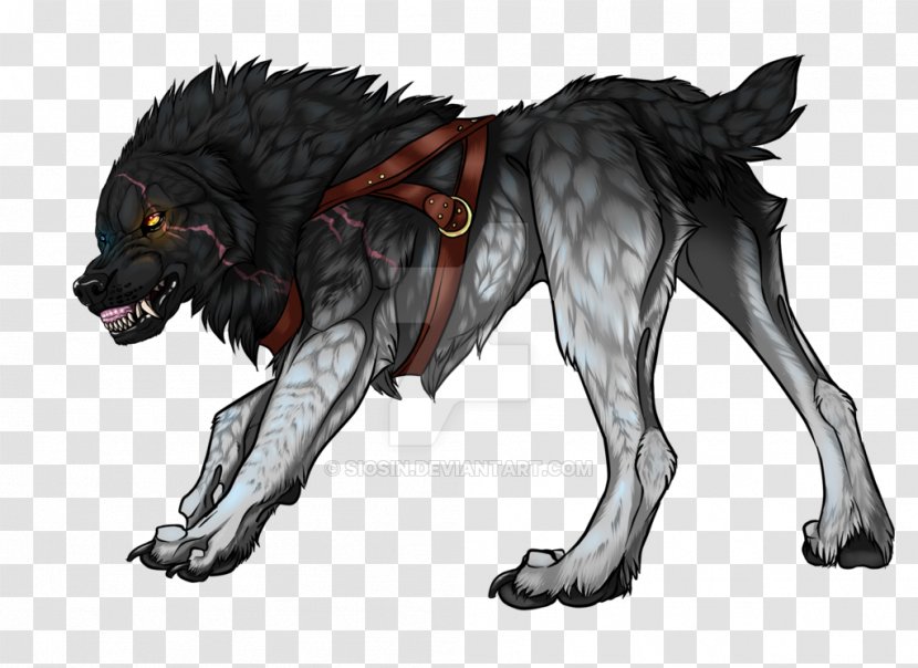 Werewolf Dog DeviantArt Drawing - Frame Transparent PNG