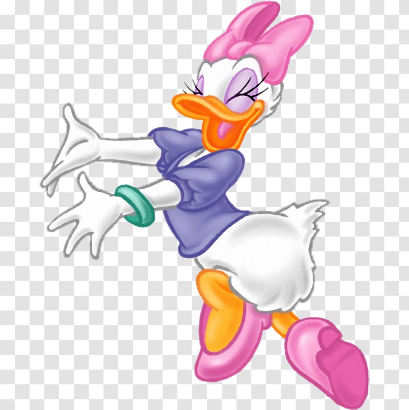 Daisy Duck Mickey Mouse Donald Clip Art - Cartoon Transparent PNG