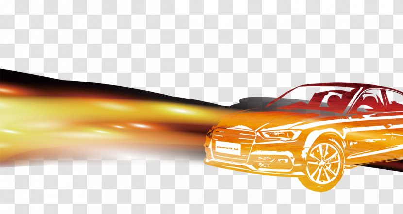 Car Automotive Design - Yellow - Driving Element Transparent PNG