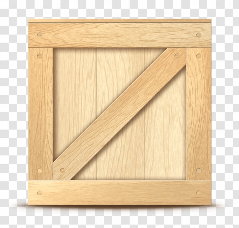 Wooden Box Crate Clip Art - Apple - Wood Transparent PNG
