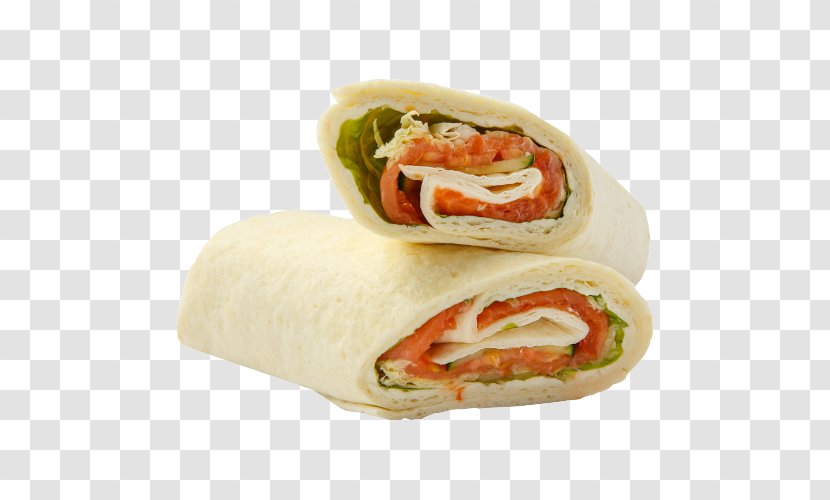 Wrap Breakfast Bagel Burrito Smoked Salmon - Sandwich Transparent PNG