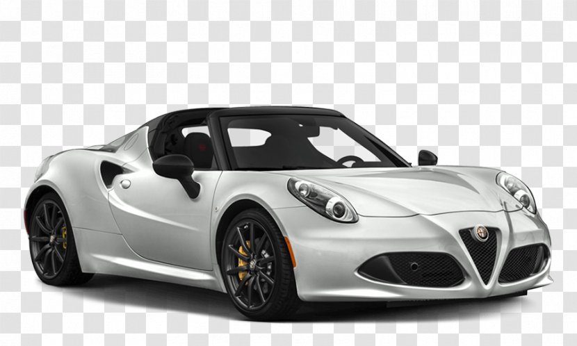 2018 Alfa Romeo 4C Spider Car - Automotive Design Transparent PNG