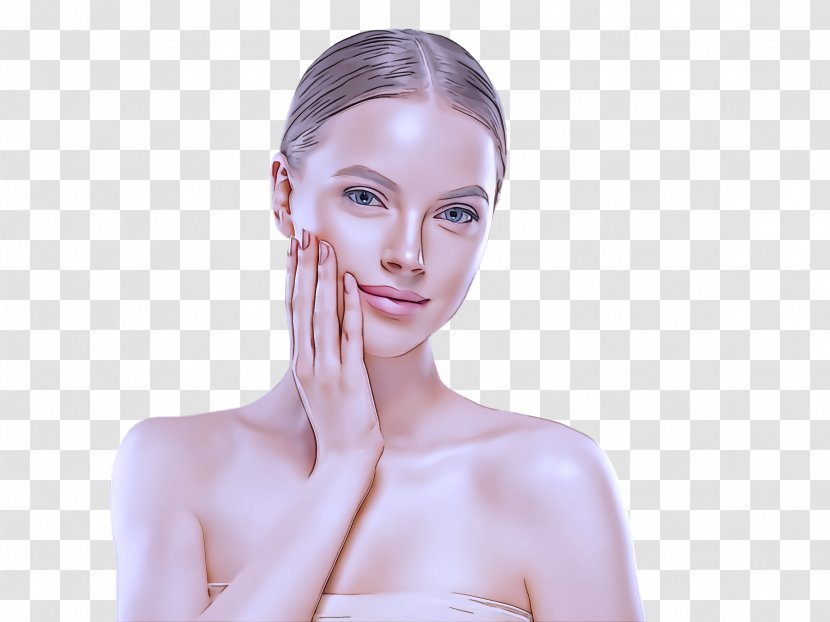 Face Hair Skin Shoulder Beauty - Chin - Nose Lip Transparent PNG