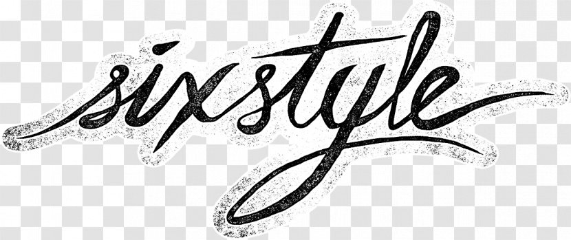 Logo Design Brand Calligraphy Font - Monochrome Transparent PNG