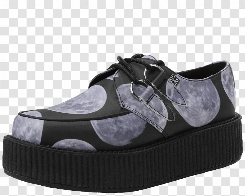 Brothel Creeper Sports Shoes T.U.K. Suede - Cartoon - Silver Oxford For Women Transparent PNG