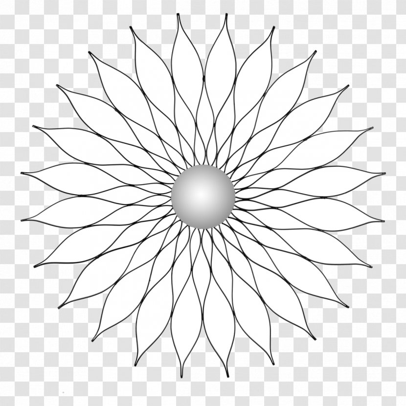Icositetragon Mirror Star Polygon - Marigold Transparent PNG