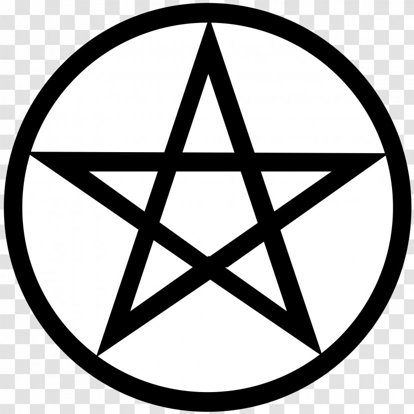 Blue Star Wicca Pentagram Pentacle Religion - Witchcraft - Symbol Transparent PNG
