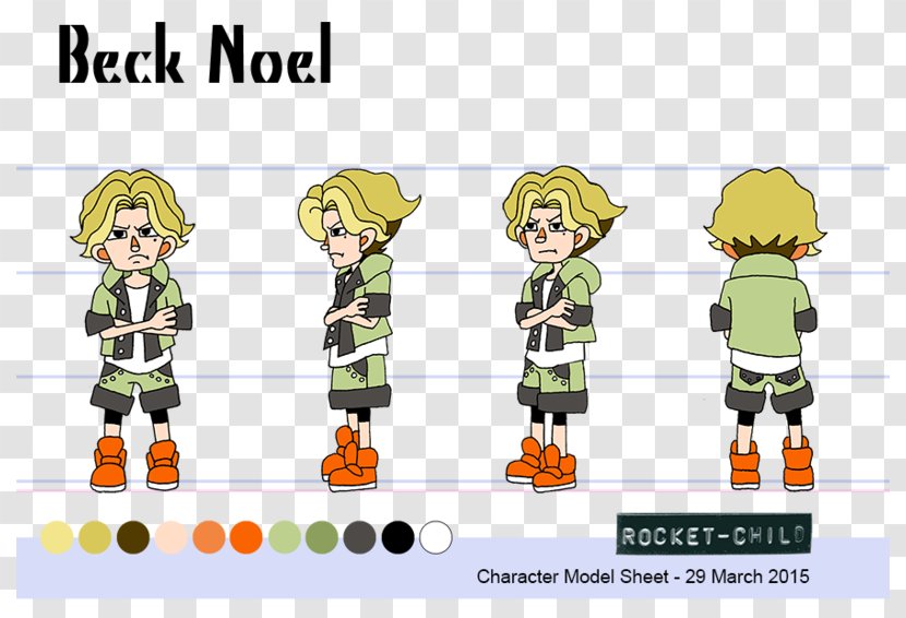 Model Sheet Child Animation Drawing - Cartoon Transparent PNG