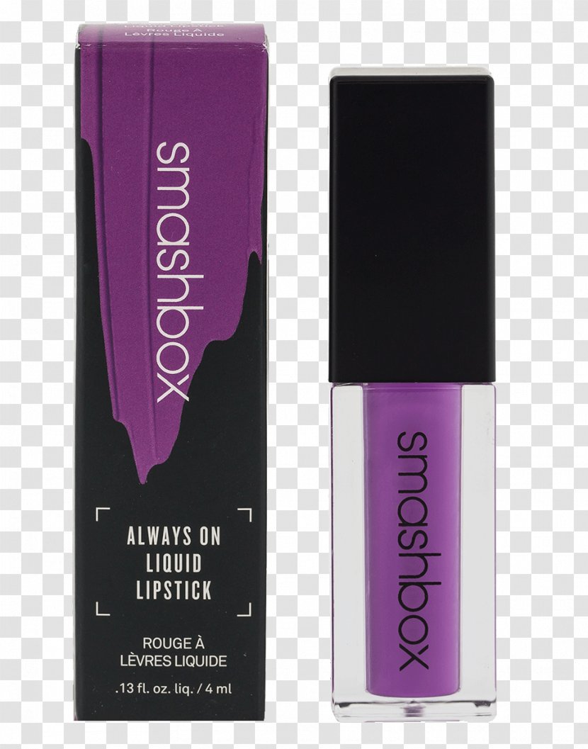 Smashbox Always On Matte Liquid Lipstick MAC Cosmetics Lip Gloss Rouge - Smudged Transparent PNG