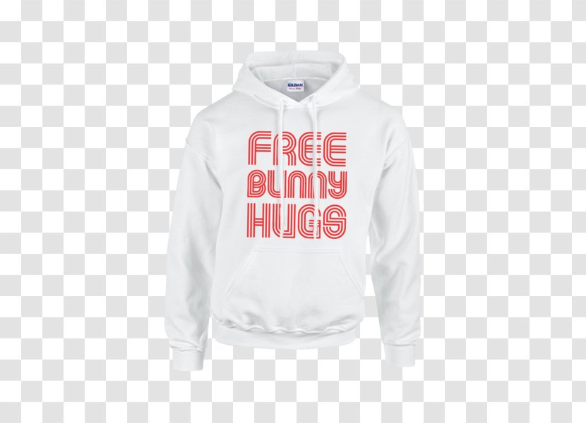 Hoodie T-shirt Sweater Bluza - Tshirt - Hugging Rabbits Transparent PNG