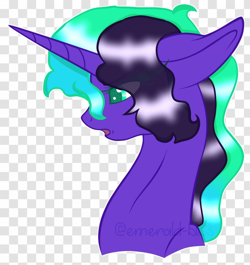 Clip Art Illustration Legendary Creature - Violet - Little Pony Unicorn Transparent PNG