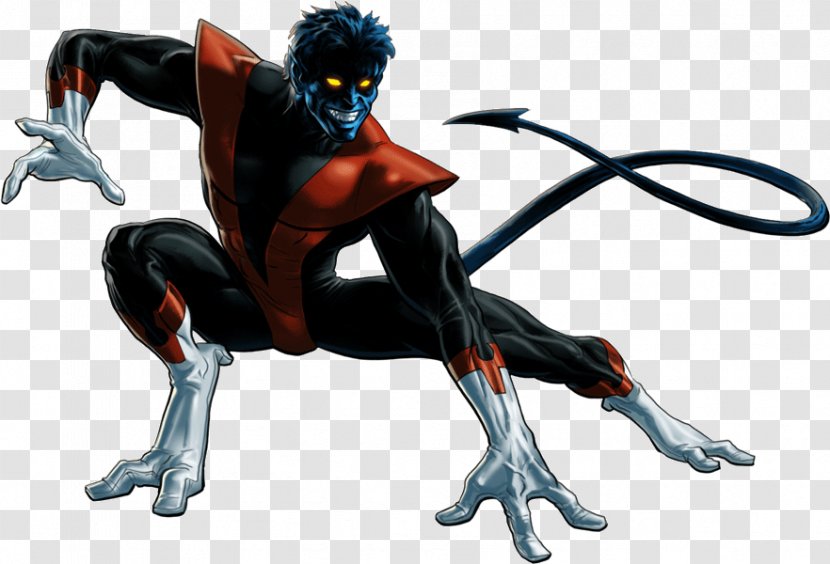Nightcrawler Professor X Iceman Cyclops Gambit Transparent PNG