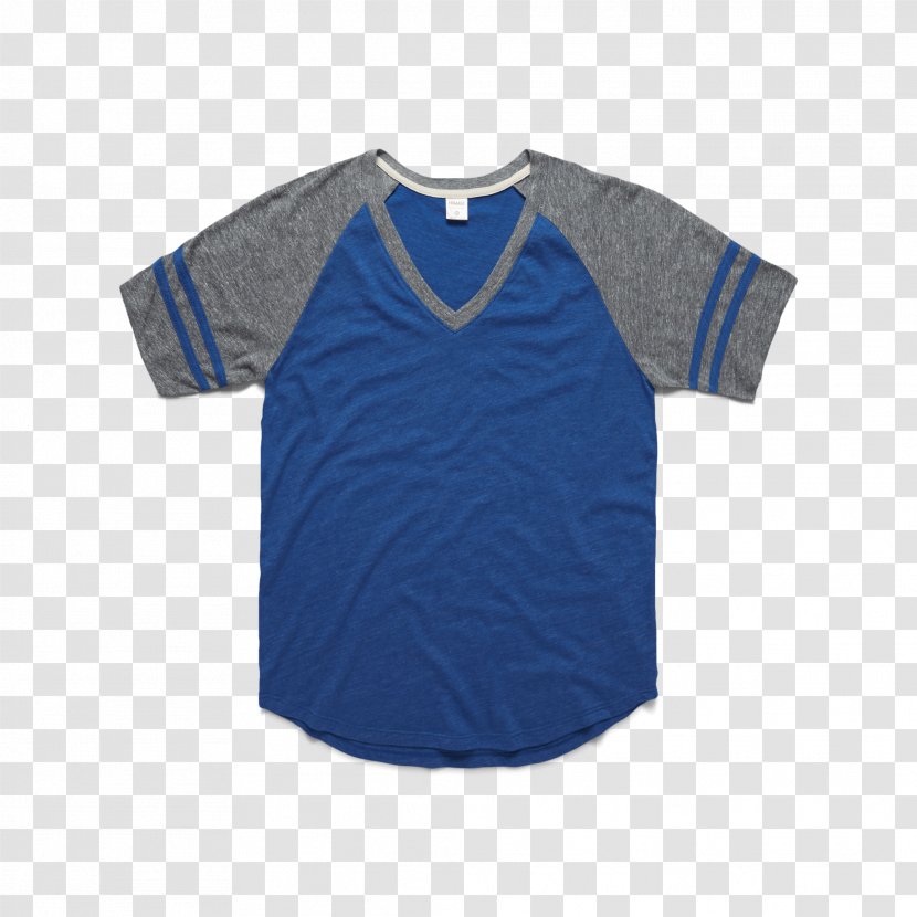 T-shirt Electric Blue Cobalt Sleeve - Sportswear - Randy Savage Transparent PNG