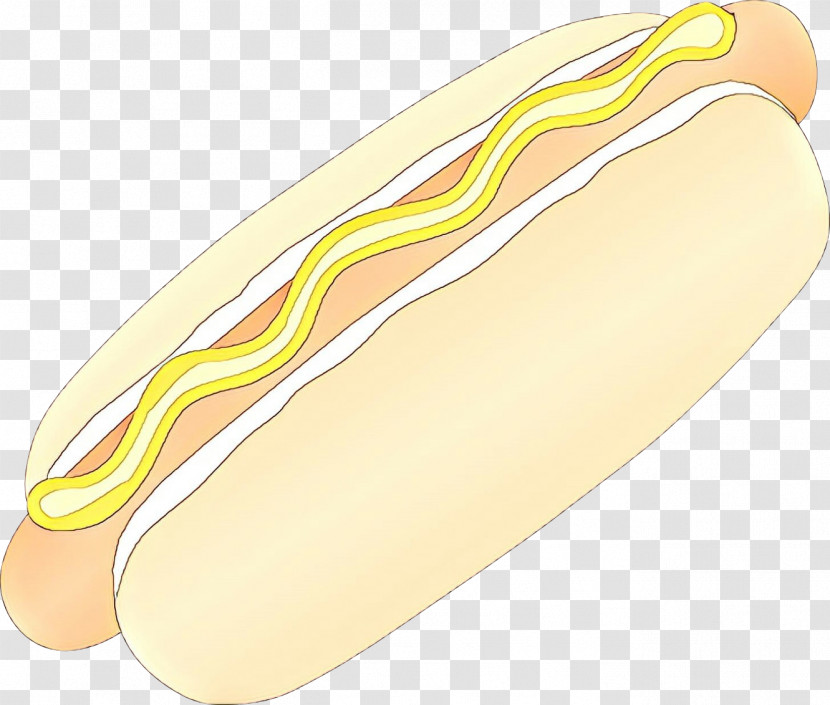 Yellow Hot Dog Fast Food Transparent PNG