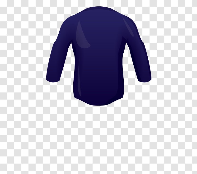 T-shirt Shoulder Sleeve - Cobalt Blue - Soccer Goalkeeper Transparent PNG