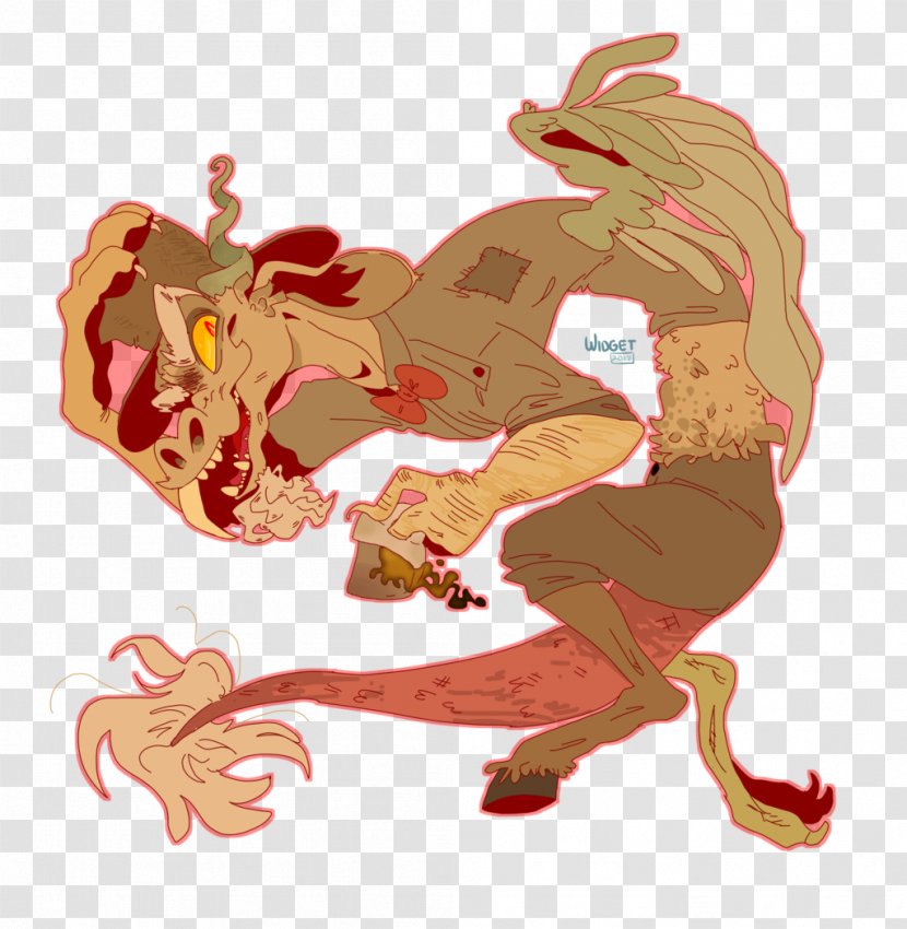 Cartoon Dragon - Legendary Creature - Mad Hatter Transparent PNG