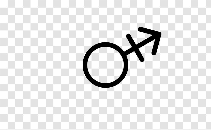 Gender Symbol Sign Androgyny - Body Jewelry - Dark Background Transparent PNG