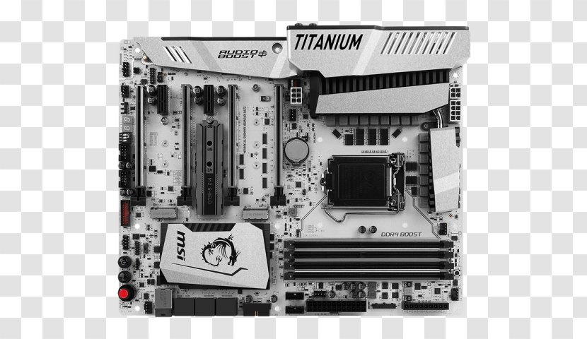 Kaby Lake Intel MSI Z270 XPOWER GAMING TITANIUM Motherboard H270 PRO CARBON - Io Card Transparent PNG