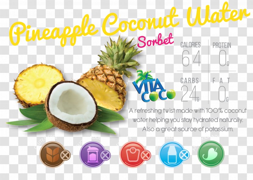 Pineapple Vegetarian Cuisine Food Low-carbohydrate Diet Coconut - Oil Transparent PNG