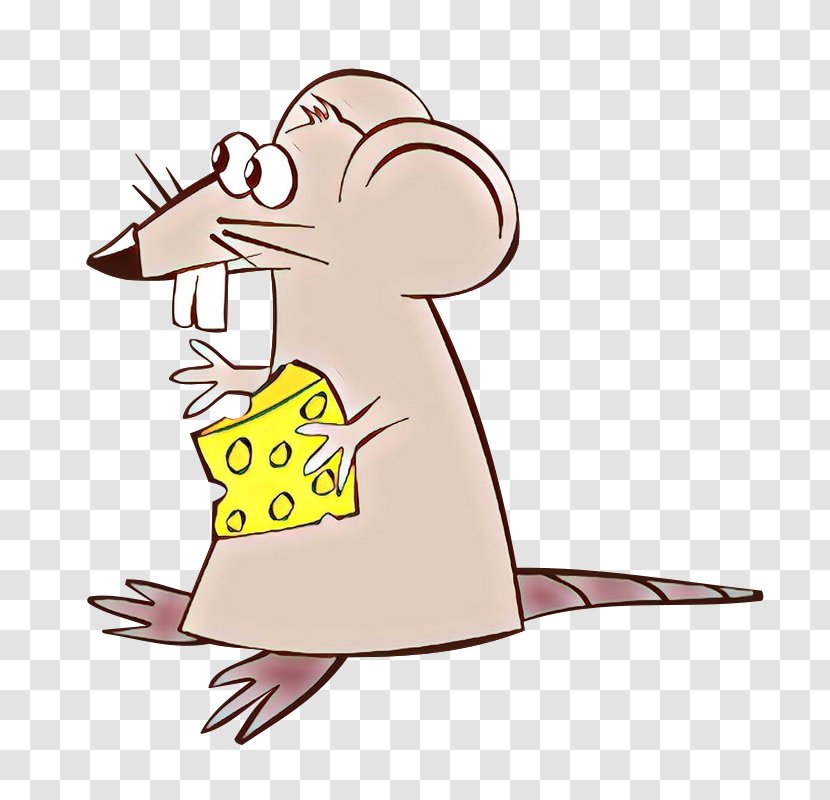 Cartoon Mouse Rat Muridae Clip Art - Muroidea Pest Transparent PNG