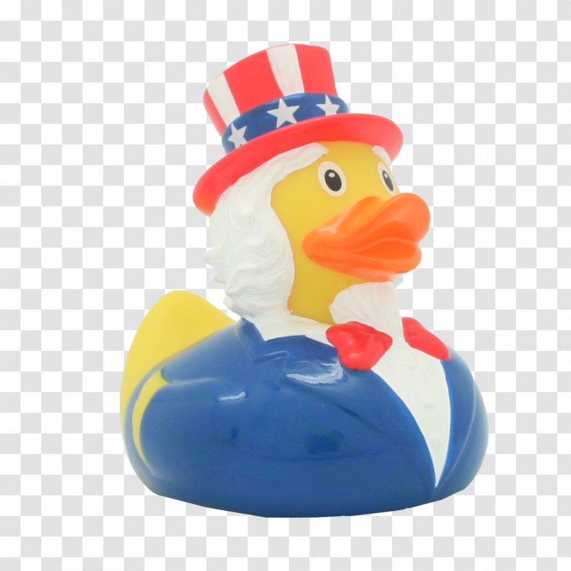 Rubber Duck Uncle Sam Domestic United States - Natural Transparent PNG