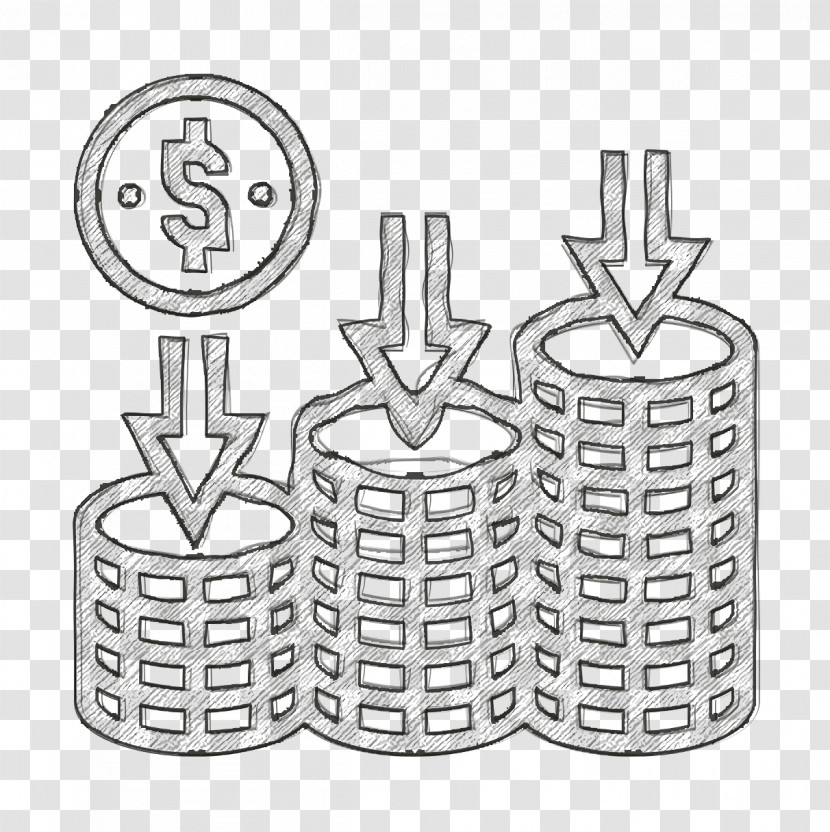 Loss Icon Saving And Investment Icon Transparent PNG