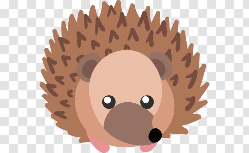 Hedgehog Cartoon - Mammal Transparent PNG