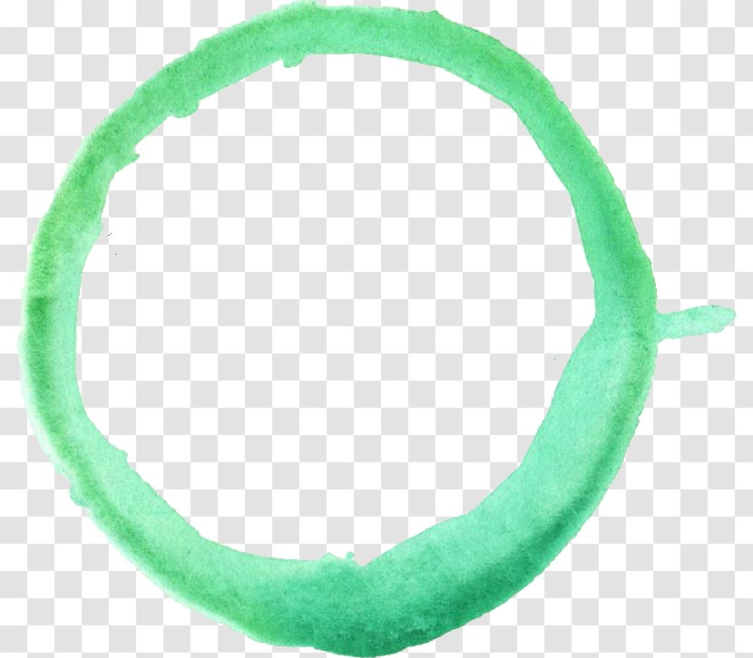 Watercolor Painting Green Clothing Accessories - Body Jewellery - WATERCOLOR GREEN Transparent PNG