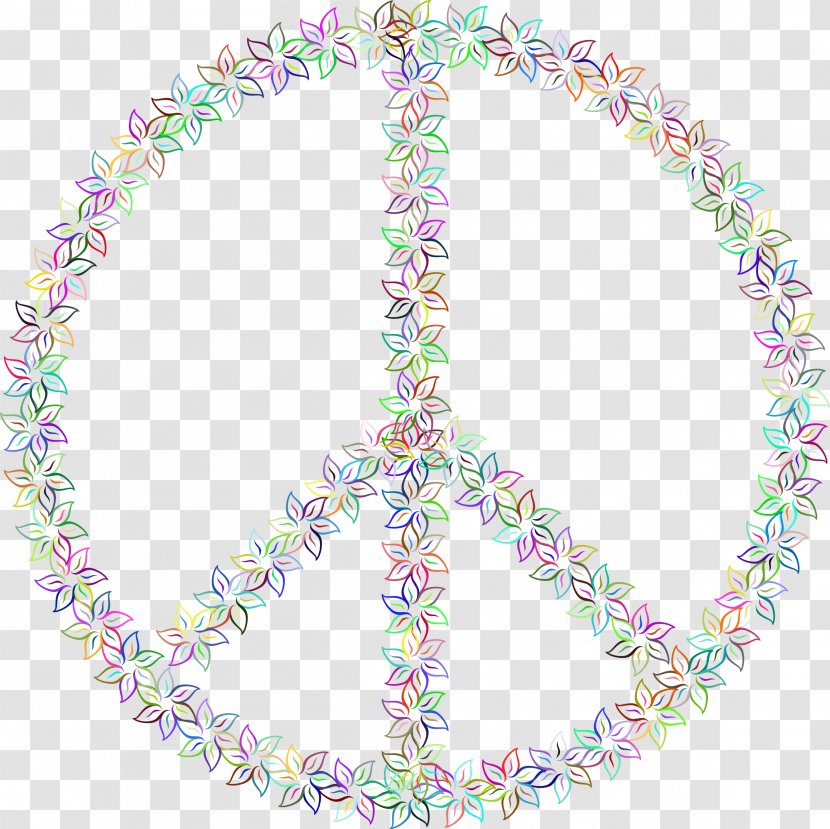 Peace Symbols Openclipart Clip Art Email - Jewellery - Colorful Sign Transparent PNG