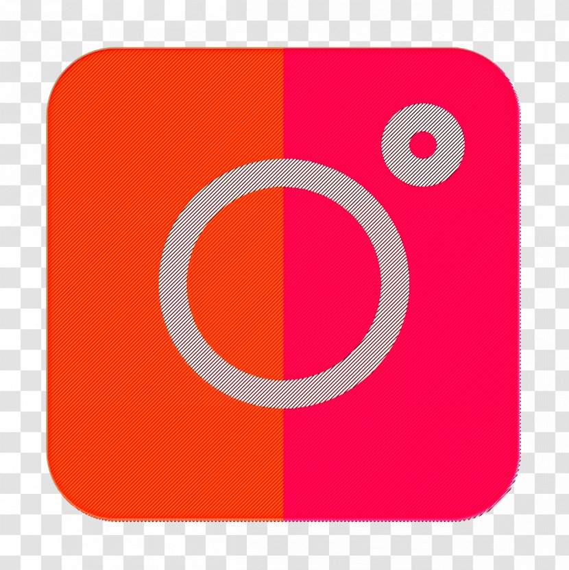 Social Media Icon Instagram - Pink - Rectangle Technology Transparent PNG