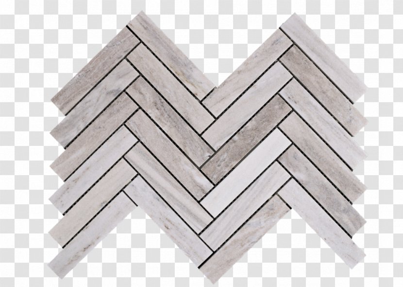 Carrara Tile Mosaic Floor Herringbone Pattern - Parquetry - Brick Transparent PNG