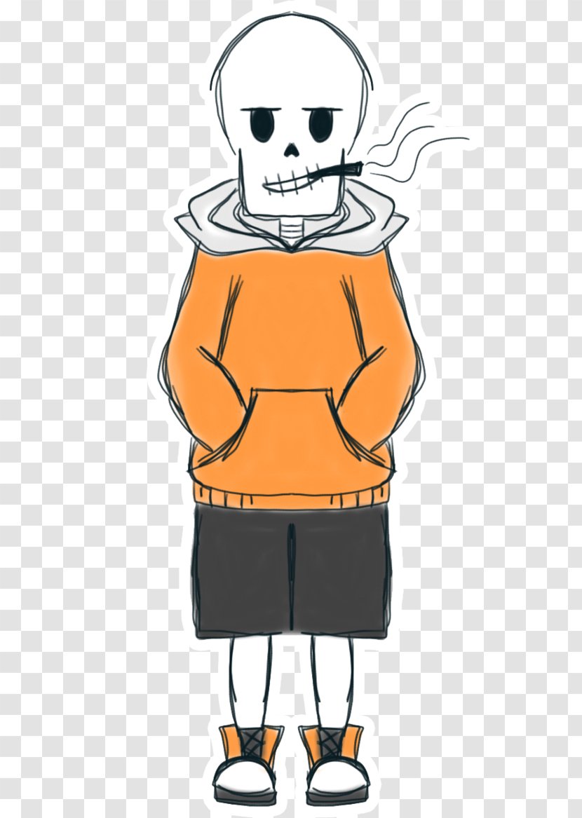 Drawing Undertale Papyrus - Outerwear - Clothing Transparent PNG