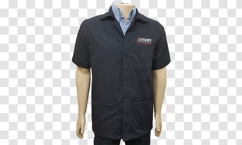 Sleeve T-shirt Lab Coats Button Jacket - Uniform Transparent PNG