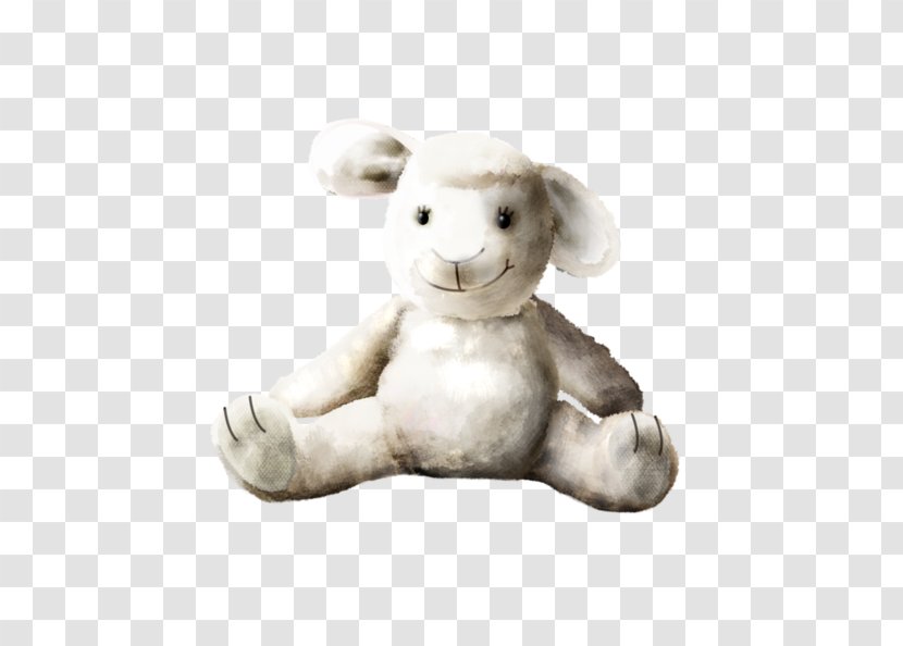 European Rabbit Stuffed Toy - Cartoon Transparent PNG