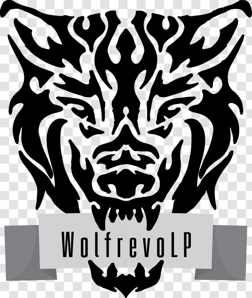 Wolf Android Application Package Software Mobile App - Black And White - Apprentice Banner Transparent PNG
