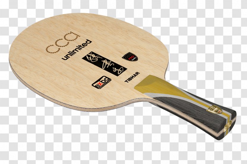 Ping Pong Paddles & Sets Carbon Tibhar Speed - Wood Transparent PNG