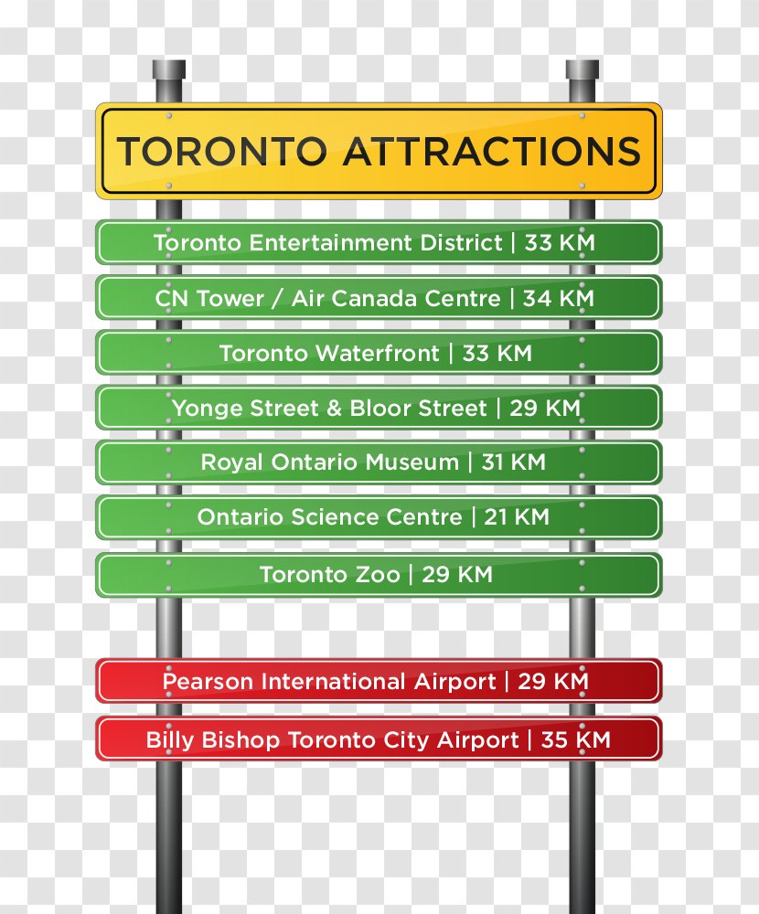 Regional Municipality Of York Location Business Signage - Area - Text Transparent PNG