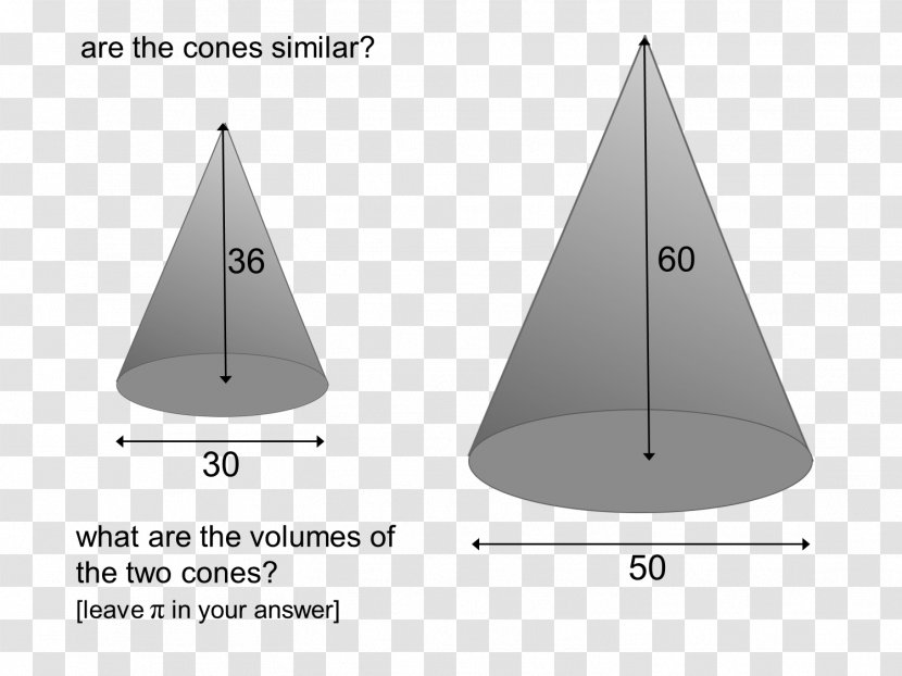 Triangle Cone - Angle Transparent PNG