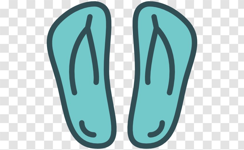 Flip-flops Shoe Font - Design Transparent PNG