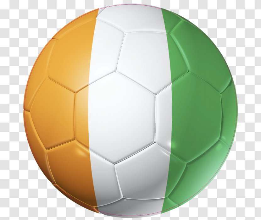 Ivory Coast National Football Team France 2018 FIFA World Cup Flag - Sticker - Ballon Foot Transparent PNG
